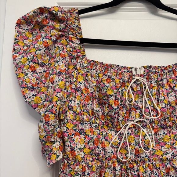 For Love And Lemons Libby Floral Mini Dress - Picture 2 of 6